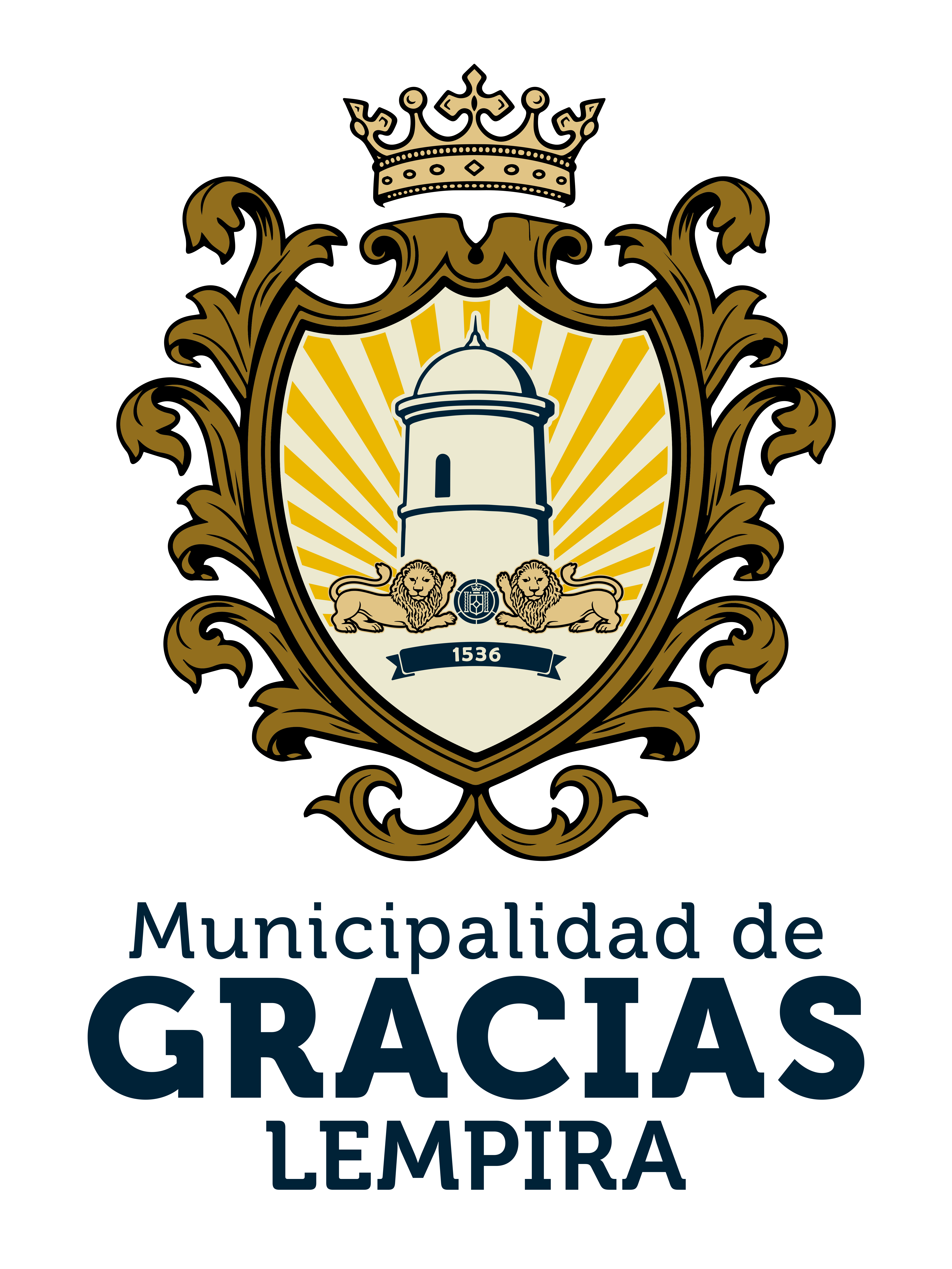 Escudo oficial de la Municipalidad de Gracias
